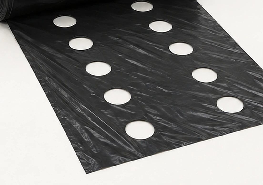 黑色整块打孔 / BLACK PUNCHED SHEET